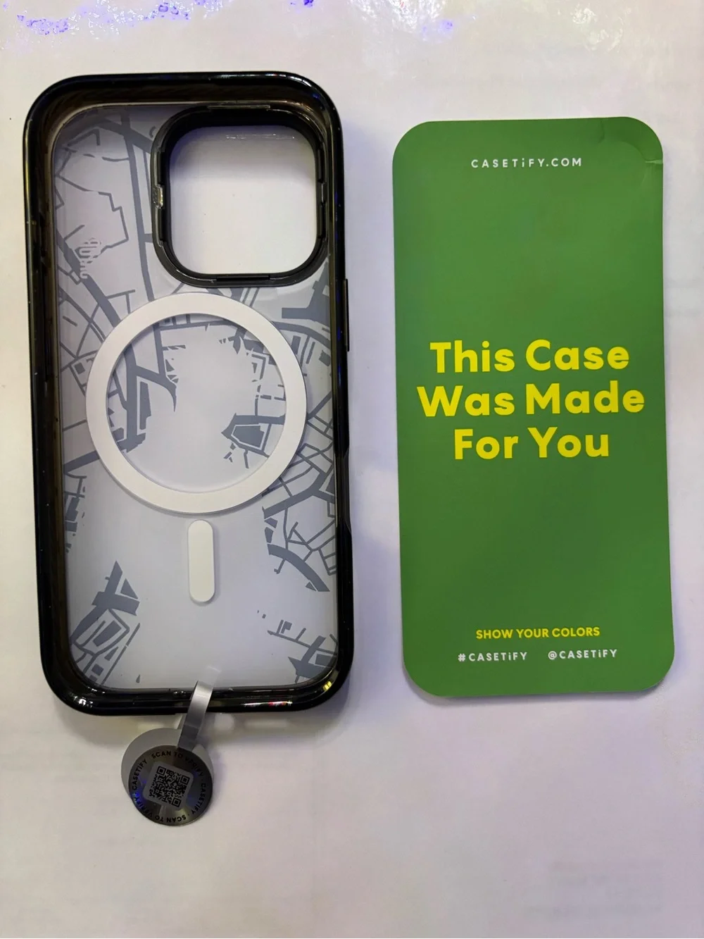 Satoru Gojo Jujutsu Kaisen CASETiFY Black iPhone 15 & 16 Phone Case